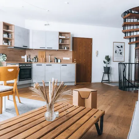 아파트 Raum Life - Loftwohnung Am Park 레겐스부르크